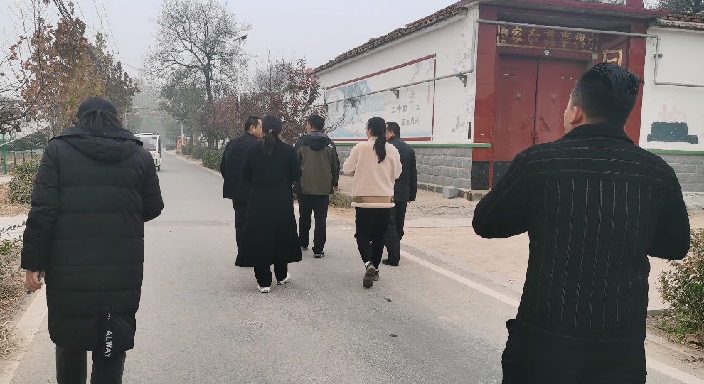 济南市村庄绿化现场调查
